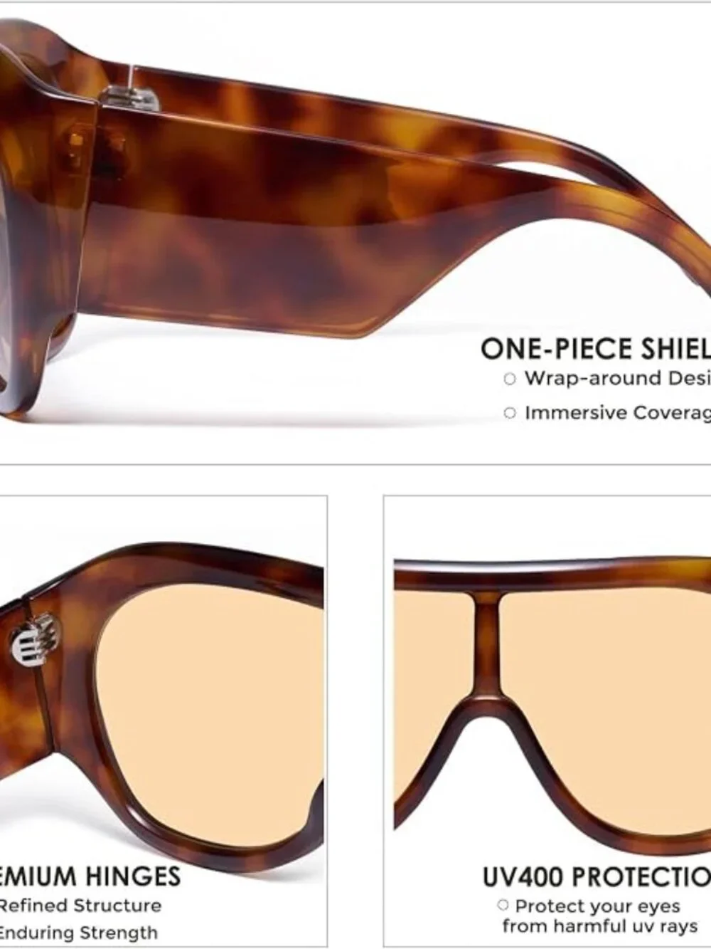 Trendy Oversized Sunglasses